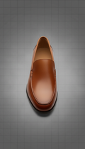 Cognac Brown Slip-On Loafer
