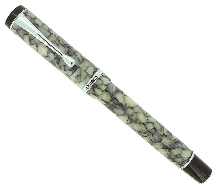 CONKLIN DURAGRAPH CRACKED ICE FOUNTAIN PEN MINT NEVER INKED IN BOX OFFERED BY ANTIQUE DIGGER