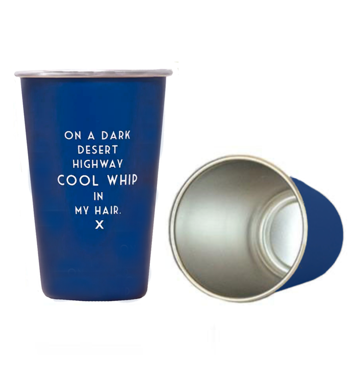 Cool Whip Pint Glass - Blue