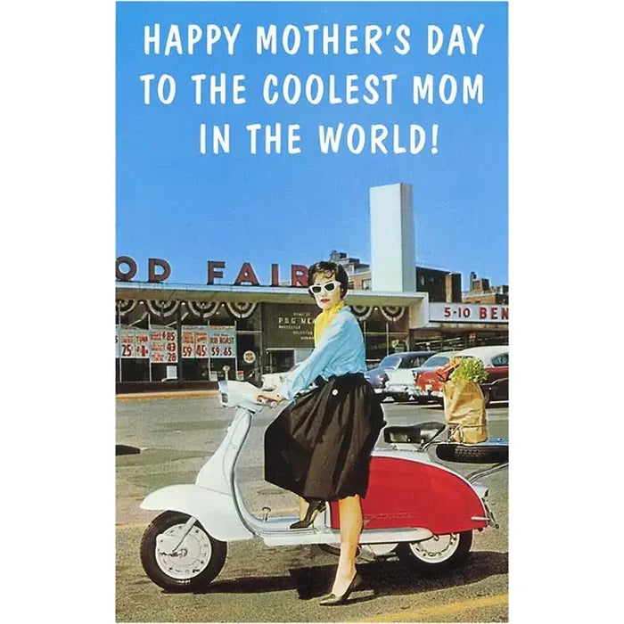 Coolest Mom Scooter Card