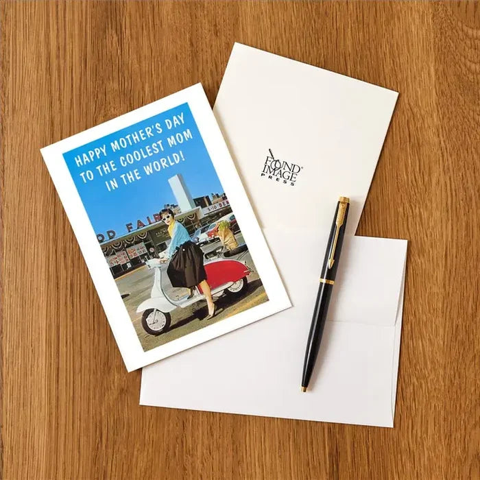 Coolest Mom Scooter Card