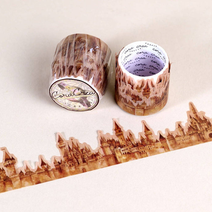 CoraCreaCrafts Castles Cutout Tape