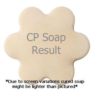 Cracklin Birch Fragrance Oil in cold process soap color testing