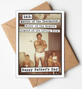 Dad Master of Thermostat Card