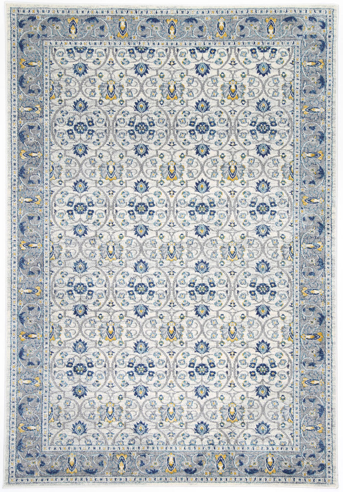 Delicate Rustic Blue Rug