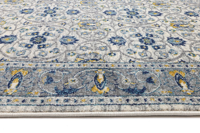 Delicate Rustic Blue Rug