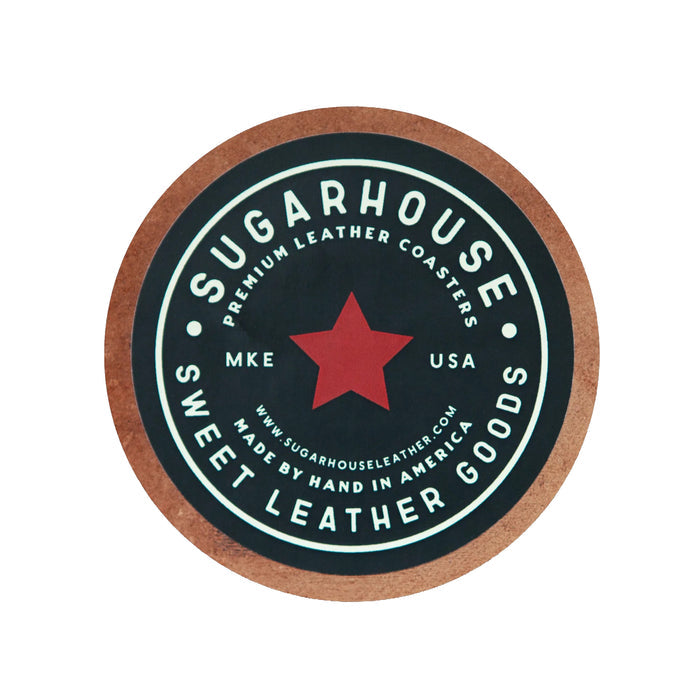 Don't Fuck Up the Table Leather Coaster