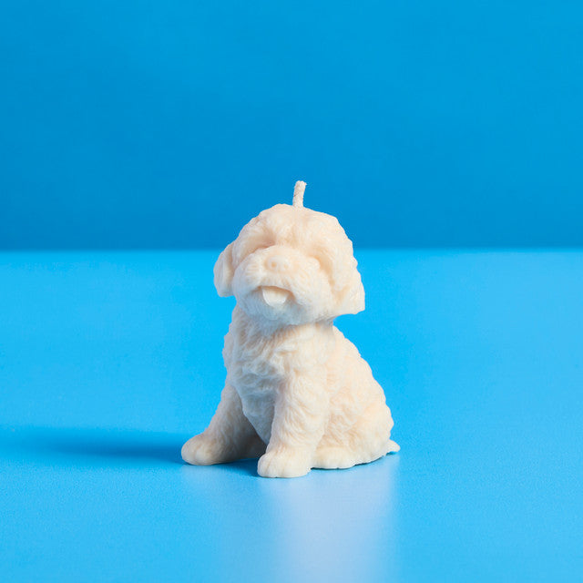 Doodle Dog Silicone Mold fragrance oil bottle