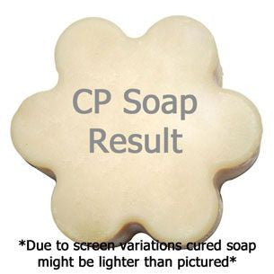 Dude Fragrance Oil in cold process soap color testing