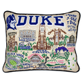 Duke University Collegiate Embroidered Pillow