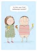 First Brunch Birthday Card