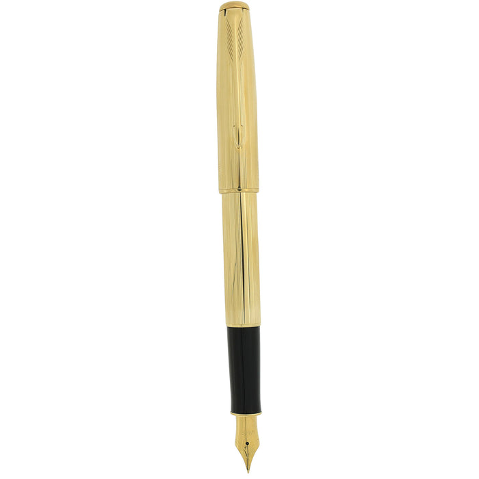 FIRST YEAR 1994 PARKER SONNET 14K DIAMONITE G XF NIB FOUNTAIN PEN NEVER INKED