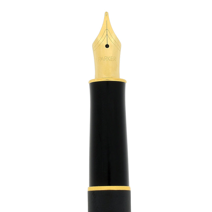 FIRST YEAR 1994 PARKER SONNET MATTE BLACK MEDIUM NIB FOUNTAIN PEN NEVER INKED OFFERED BY ANTIQUE DIGGER