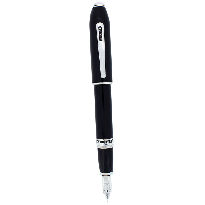 FIRST YEAR 2015 CROSS PEERLESS 125 OBSIDIAN BLACK PEN BOXED NEVER INKED OFFERED BY ANTIQUE DIGGER