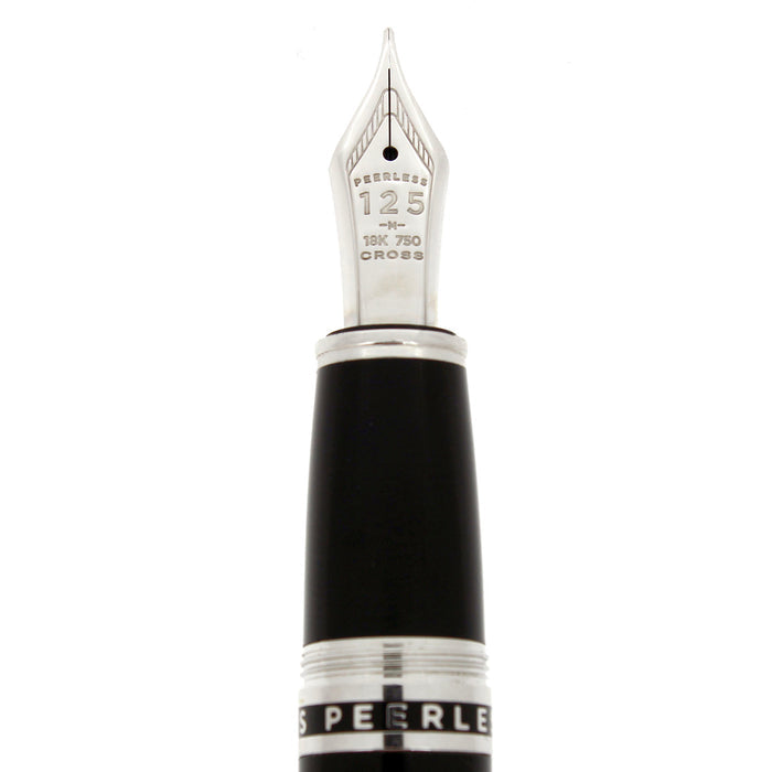 FIRST YEAR 2015 CROSS PEERLESS 125 OBSIDIAN BLACK PEN BOXED NEVER INKED OFFERED BY ANTIQUE DIGGER