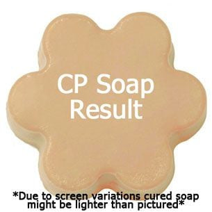Fluffy Pink Candy Fragrance Oil in cold process soap color testing