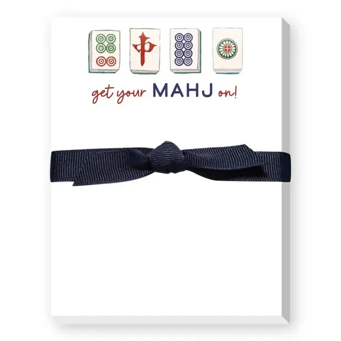 Get Your Mahj On Notepad