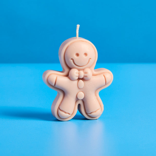 Gingerbread Man Silicone Mold fragrance oil bottle