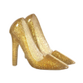 Glitter Gold Heels Phone Stand