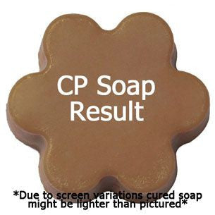 Golden Evergreen Fragrance Oil in cold process soap color testing