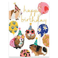 Guinea Pig Balloons Card