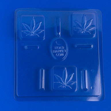 Hemp Leaf (Mold Market Molds) fragrance oil bottle