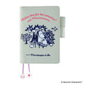 Hobonichi Techo A6 Original Planner Cover - Moomin: My Yard (Pale Mint)