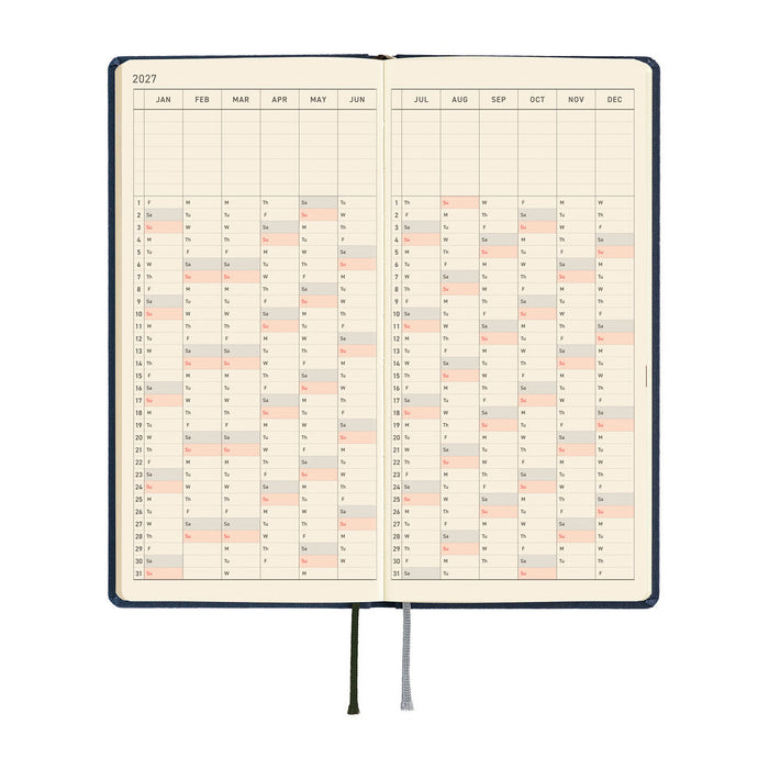 Hobonichi Techo Weeks - Colors: Midnight Blue