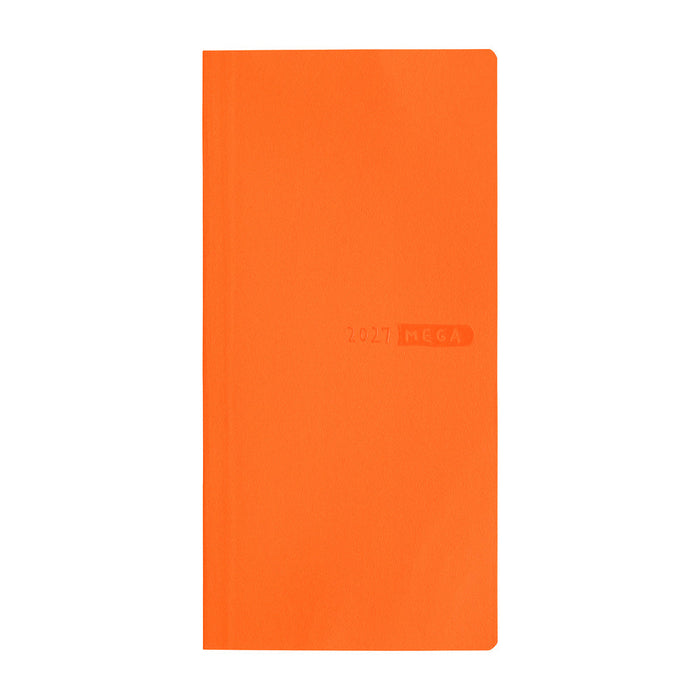 Hobonichi Techo Weeks Mega - Sneaker: Mandarin Orange