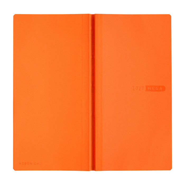 Hobonichi Techo Weeks Mega - Sneaker: Mandarin Orange
