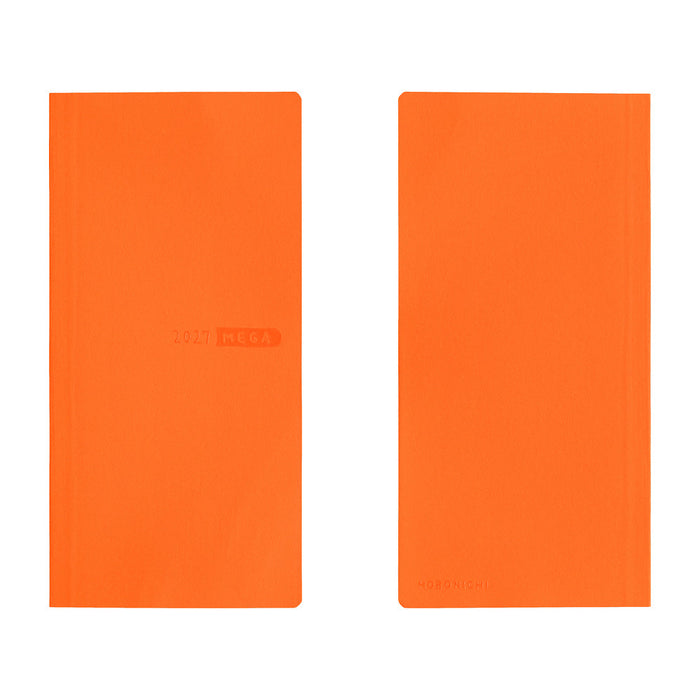 Hobonichi Techo Weeks Mega - Sneaker: Mandarin Orange