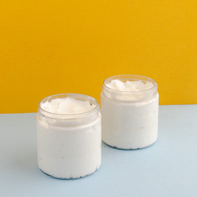 Homemade Facial Night Cream Kit fragrance oil bottle
