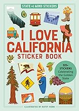 I Love California Sticker Book