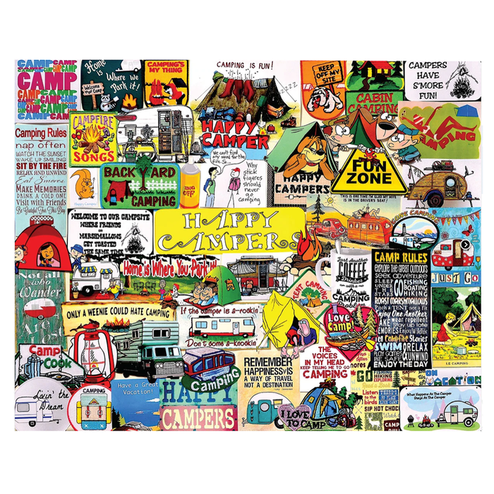I Love Camping Jigsaw Puzzle