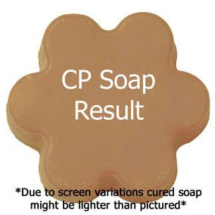 Ice Capade Fragrance Oil in cold process soap color testing