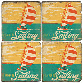 I'd Rather Be Sailing Coasters