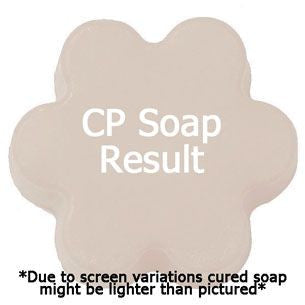 Indian Sandalwood Fragrance Oil in cold process soap color testing