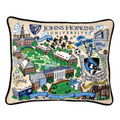 Johns Hopkins University Collegiate Embroidered Pillow