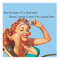 Just Because It's a Bad Idea Cocktail Napkins