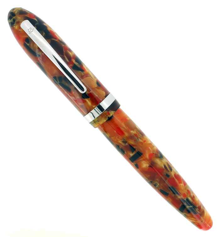 LABAN MENTO PUMPKIN TERRAZZO MEDIUM NIB FOUNTAIN PEN MINT NEVER INKED NEW OLD STOCK OFFERED BY ANTIQUE DIGGER
