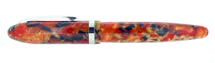 LABAN MENTO PUMPKIN TERRAZZO MEDIUM NIB FOUNTAIN PEN MINT NEVER INKED NEW OLD STOCK OFFERED BY ANTIQUE DIGGER