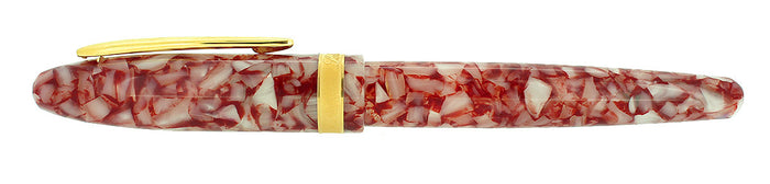 LABAN TAROKO AZALEA RED FINE NIB FOUNTAIN PEN MINT NEVER INKED NEW OLD STOCK OFFERED BY ANTIQUE DIGGER