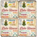 Lake Collage Coasters