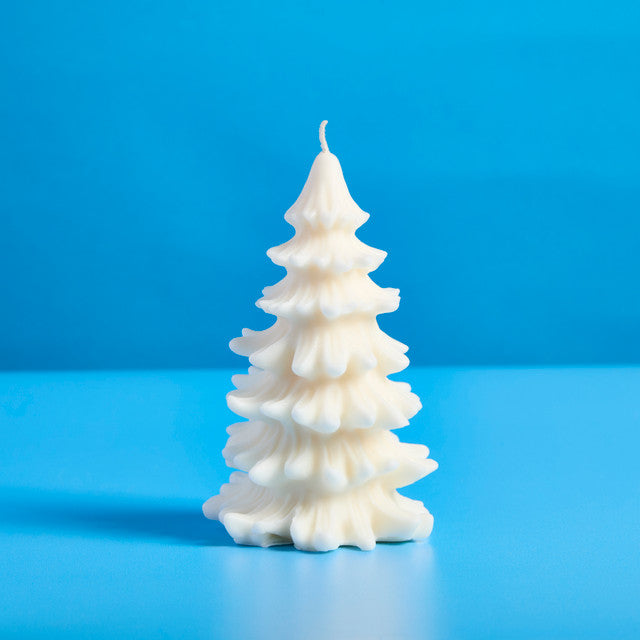 Large Pine Tree Silicone Mold fragrance oil bottle
