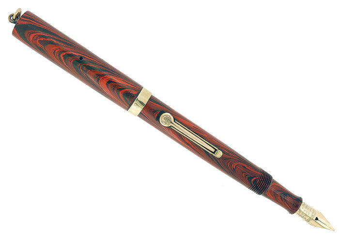LATE 1920S WATERMAN 52 1/2V RIPPLE RIPPLE F-BBB 1.85MM FLEX NIB FOUNTAIN PEN RESTORED OFFERED BY ANTIQUE DIGGER