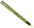 LATE 1930S EAGLE GREEN PARQUET PATTERN LEVER FILLER FOUNTAIN PEN RESTORED OFFERED BY ANTIQUE DIGGER