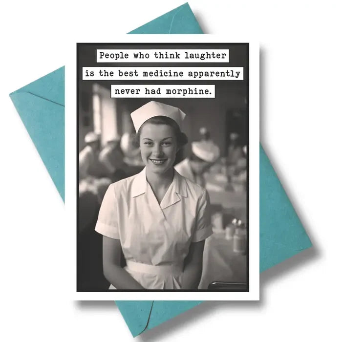 Laughter Best Medicine Card
