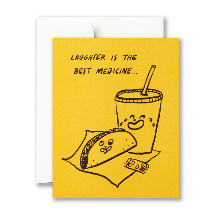 Laughter is the Best Medicine Card
