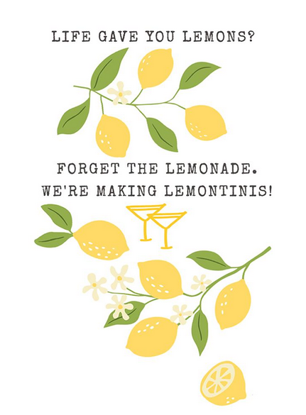 Lemontinis Thinking Of You Card