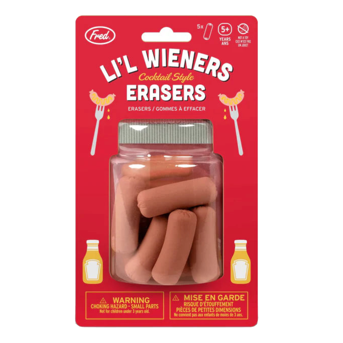 Lil Wieners Erasers